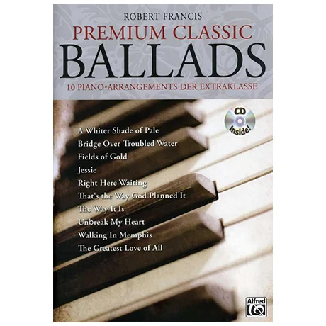 Francis, R.: Premium Classic Ballads (+ CD)