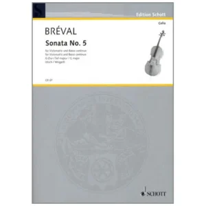 Bréval, J. B.: Violoncellosonate Nr. 5 G-Dur
