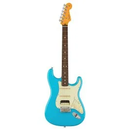 Chitarra Elettrica Fender American Professional II Stratocaster HSS RW miami blue con custodia