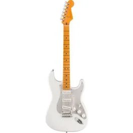 Chitarra Elettrica Fender American Ultra II Stratocaster mp Avalanche con custodia