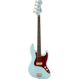 Fender Gold Foil Jazz eb sonic blue