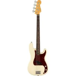 Fender American Professional II Precision rw olympic white Basso Elettrico con custodia | Cavalli Musica
