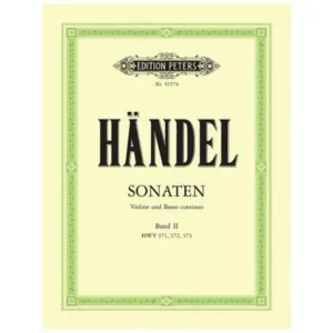 Händel, G. F.: Violinsonaten Band 2 HWV 371 / 372 / 373