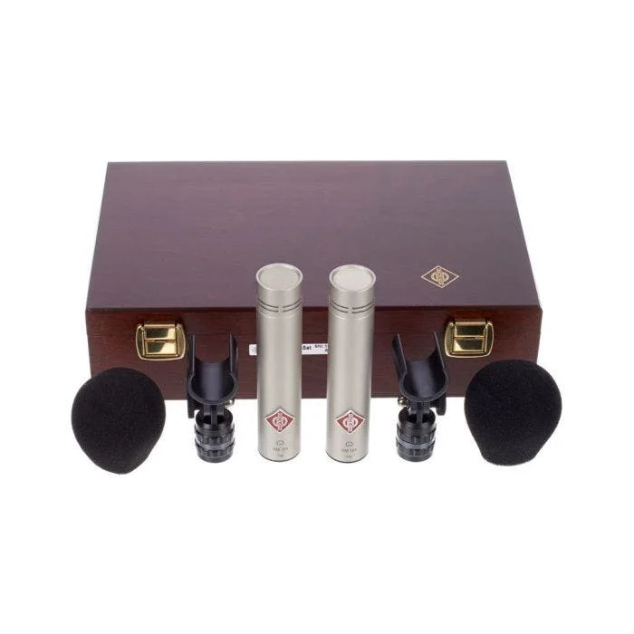 KM 184 SILVER STEREO SET COPPIA