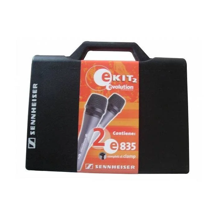 E835 EKIT2 VALIGIA 2 MIC+2 CLAMP MZQ 800