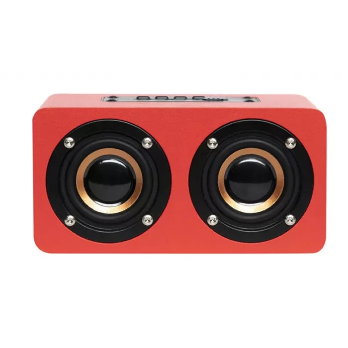 QBT-100 RED CASSA BLUETOOTH