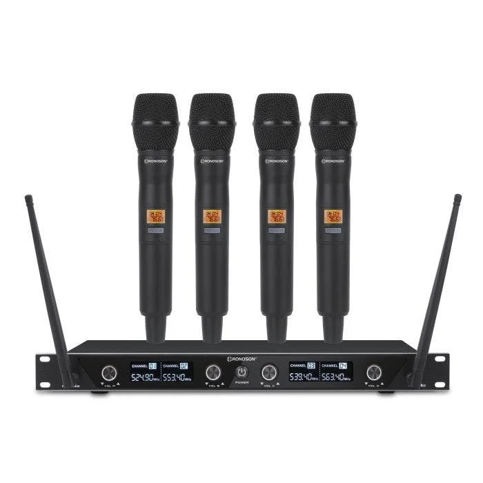 BE-1040/4MIC SISTEMA MICROFONO WIRELESS