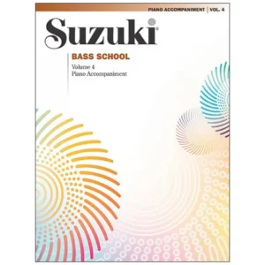 Suzuki Bass School Vol. 4 – Klavierbegleitung