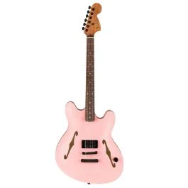 Chitarra Semiacustica Fender Tom Delonge Starcaster rw bhw satin shell pink