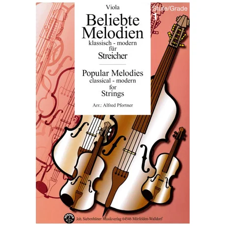 Beliebte Melodien: klassisch bis modern Band 1 – Viola