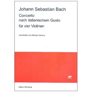Bach, J. S.: Concerto nach italienischem Gusto