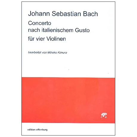 Bach, J. S.: Concerto nach italienischem Gusto