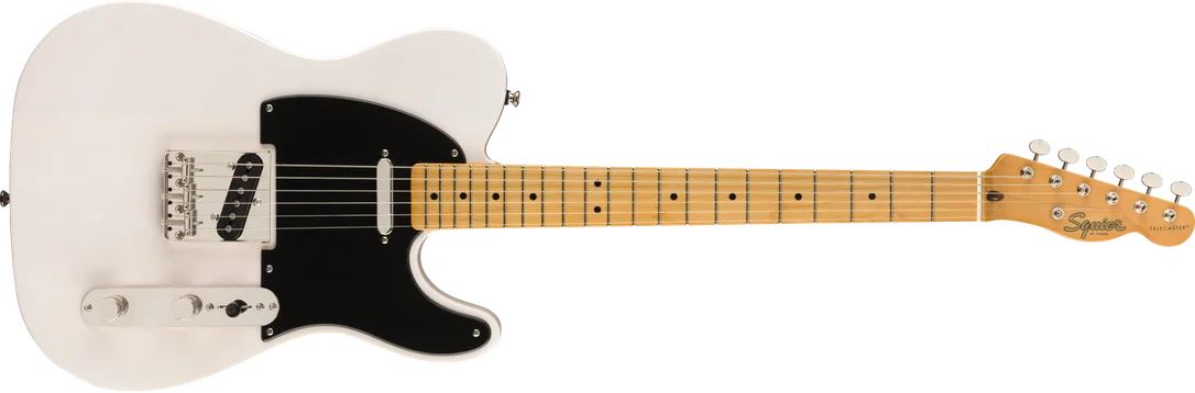SQUIER BY FENDER CV 50S CHITARRA ELETTRICA TELECASTER WHITE BLONDE