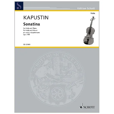 Kapustin, N.: Sonatina Op. 158 (2015)