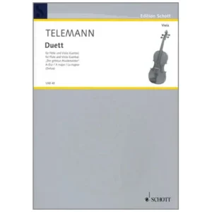 Telemann, G. Ph.: Duett aus »Der getreue Musikmeister« A-Dur
