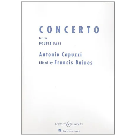 Capuzzi, G. A.: Concerto F-Dur