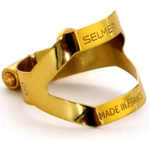 LEGATURA SAX ALTO VERNIE GOLD LACQUERED