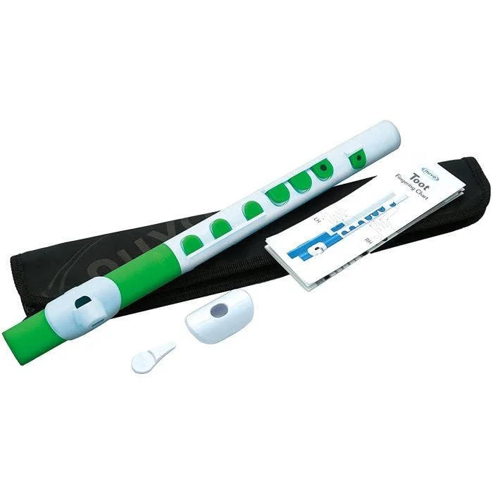 TOOT WH/GREEN FLAUTO TRAVERSO