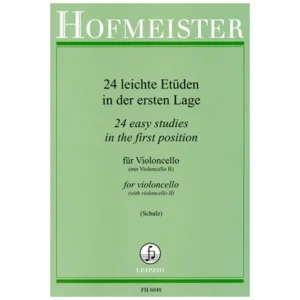 24 leichte Etüden in der ersten Lage