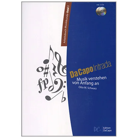 Da Capo Intrada – Arbeitsbuch Musikkunde Band 1 (+ 2 CD’s)