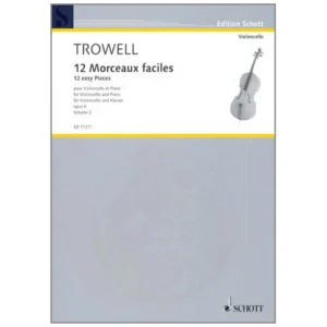 Trowell, A.: 12 Morceaux faciles Op. 4 Band 2 – Nr. 4-6
