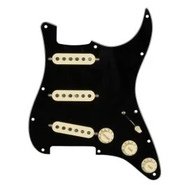 Battipenna completo Fender Pre-wired Stratocaster Custom Shop fat ’50s sss black