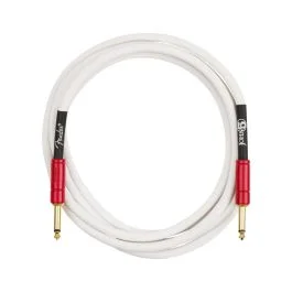 Cavo jack/jack 3 mt Fender John 5 white/red