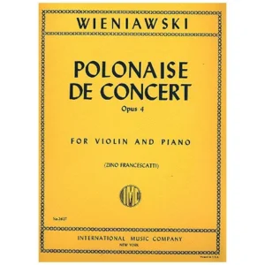 Wieniawski, H.: Polonaise de Concert Op. 4 D-Dur