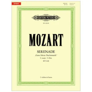 Mozart, W.A.: Serenade in C K648 »Ganz kleine Nachtmusik«