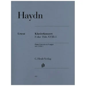 Haydn, J.: Klavierkonzert Hob. XVIII:3 F-Dur