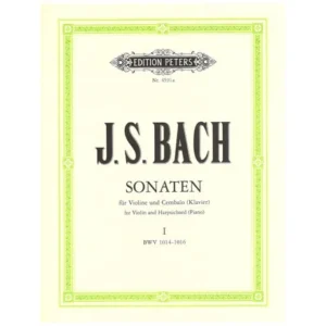 Bach, J. S.: 6 Violinsonaten Band 1 (Nr. 1-3) BWV 1014-1016