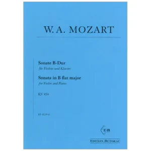 Mozart, W. A.: Violinsonate B-Dur KV 454