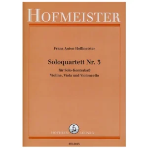 Hoffmeister, F. A.: Solo-Quartette Nr. 3