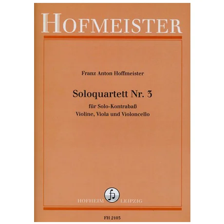 Hoffmeister, F. A.: Solo-Quartette Nr. 3