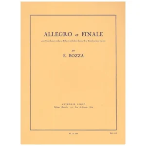 Bozza, E.: Allegro et Finale