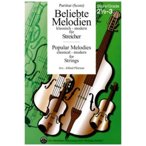 Beliebte Melodien: klassisch bis modern Band 4 – Partitur