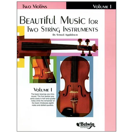 Applebaum, S.: Beautiful Music for two String Instruments Vol. 1 – Violin