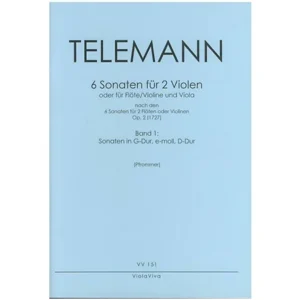 Telemann, G. Ph.: Sonaten Op. 2 Band 1