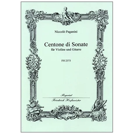 Paganini, N.: Centone di Sonate