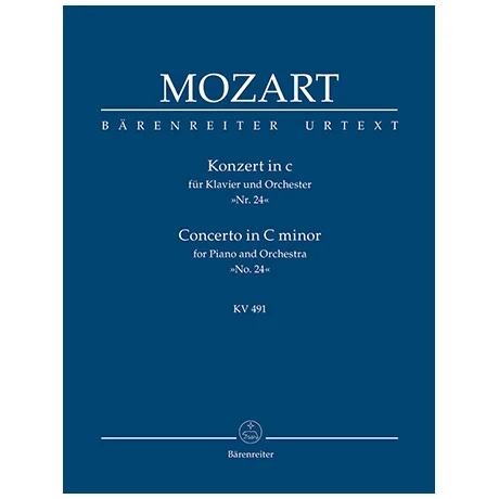 Mozart, W. A.: Konzert für Klavier und Orchester Nr. 24 c-Moll KV 491