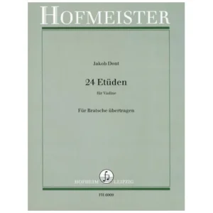 Dont, J.: 24 Etüden Op.35