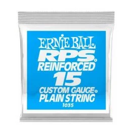Ernie Ball 1035 brass reinforced plain .015