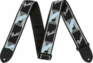Fender tracolla nera/grigia/blu