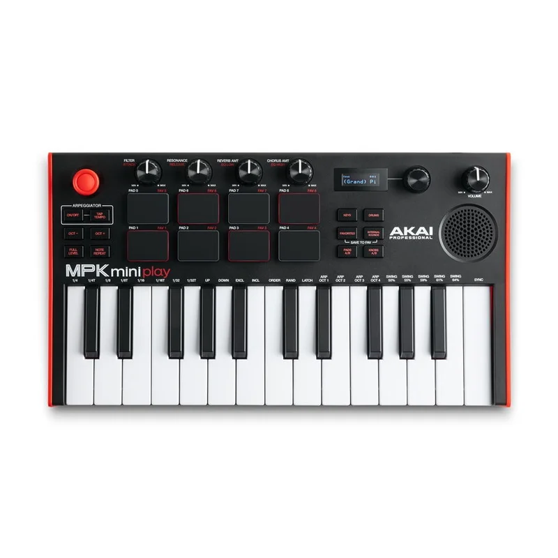 AKAI MPK MINI PLAY MK3 MINI TASTIERA CONTROLLER USB 25 TASTI CON SPEAKER