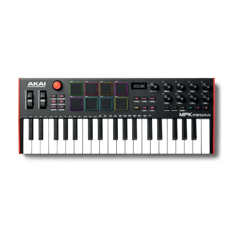 AKAI MPK MINI PLUS TASTIERA CONTROLLER USB MIDI 37 TASTI
