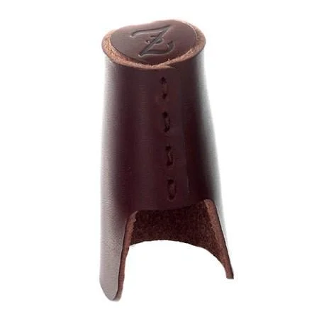ZAC LIGATURE ZB22 COPRIBOCCHINO MARRONE IN CUOIO PER CLARINETTO IN Bb E SAX ALTO