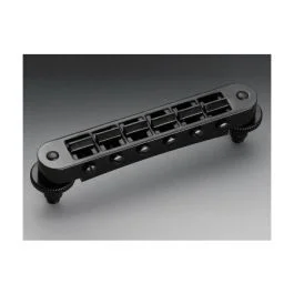 Schaller ponte gtm tune-o-matic per chitarra elettrica, 10,5mm, 14”, nero cromato