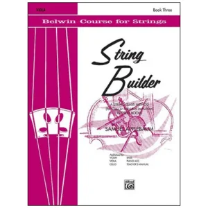 Applebaum, S.: String Builder Book Three – Viola