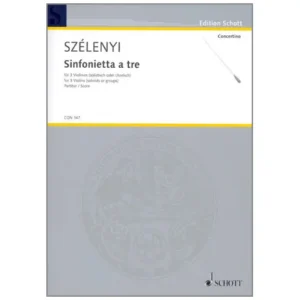 Szelényi, I.: Sinfonietta a tre