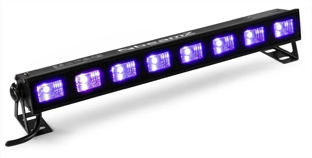 BEAMZ BUV83 LED bar 8x3W UV